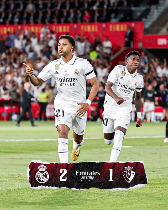 1683412678865027958.jpeg 皇冠体育-【国王杯】罗德里戈梅开二度,皇马2比1时隔9年夺冠!