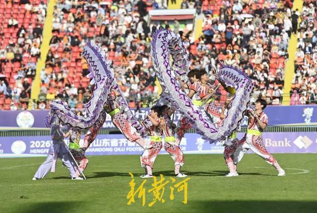 Crowns Sports-文体旅融合点亮首秀,齐鲁超赛济南队6球大胜济宁队